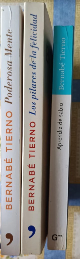 OFERTA HOY!! Lote 3 libros Bernabé Tierno