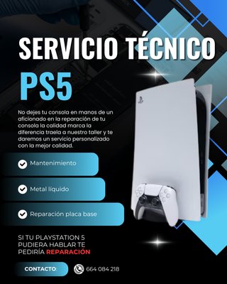 Servicio Técnico PS5 Elche