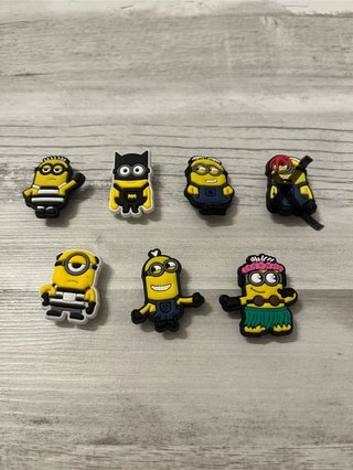 Pines/Jibbitz/Charms Minions para Crocs