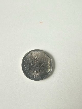 Lote 14 monedas francesas - Varios años