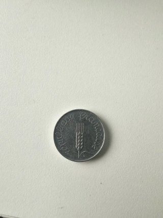 Lote 14 monedas francesas - Varios años