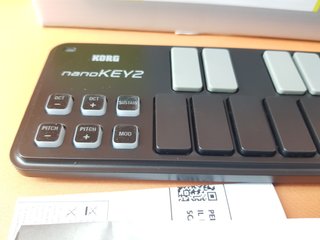 Korg NanoKEY2 Controlador MIDI Negro