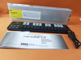 Korg NanoKEY2 Controlador MIDI Negro