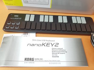 Korg NanoKEY2 Controlador MIDI Negro