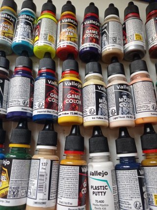 Lote Pinturas Miniaturas