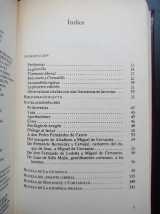 Novelas Ejemplares I. Miguel de Cervantes