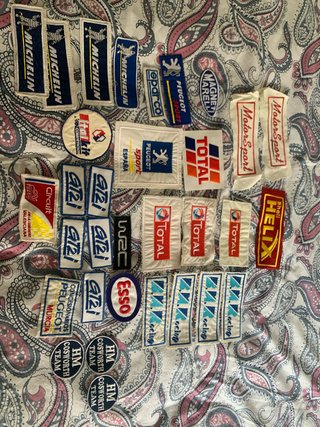 32 parches de ropa de motor