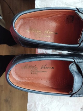 Mocasines de vestir negros