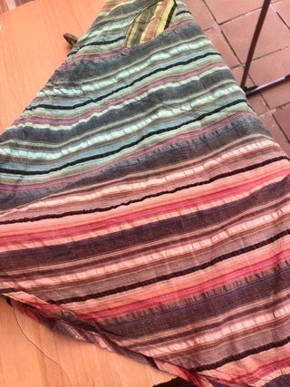Vestido Hippie Multicolor Talla M