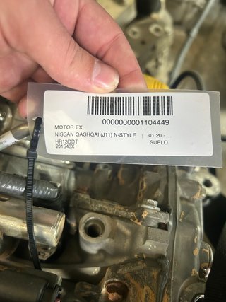 Motor Nissan Qashqai J11 HR13DDT