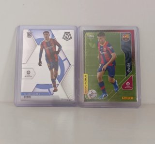 Lote 2 Cartas Rookie Pedri FC Barcelona