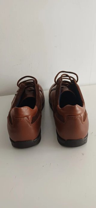 Zapatillas Geox Piel Marrón Nuevas