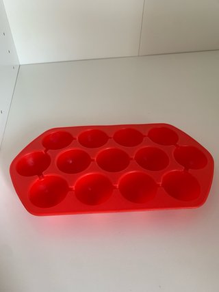 Juego de 2 cubiteras de silicona