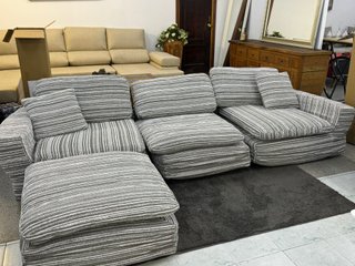 ENVIO GRATIS!! Sofá modular gris y blanco