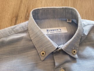 Traje de comunión azul y beige