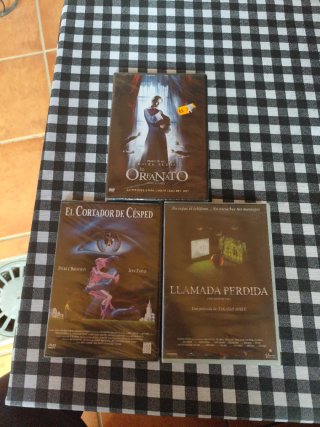 Confezione da 3 film horror DVD sigillati