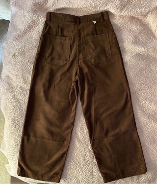 Pantalón ancho pana CPGN Studio marrón