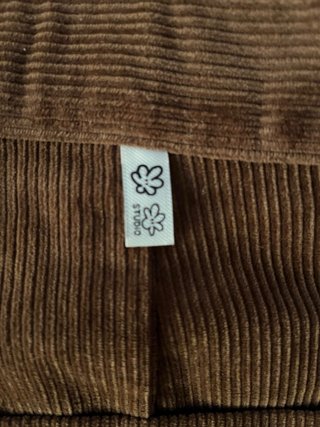 Pantalón ancho pana CPGN Studio marrón