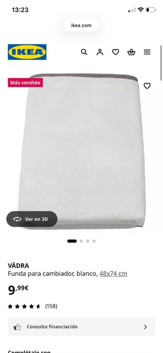 Cambiador/librería SMÅGÖRA blanco