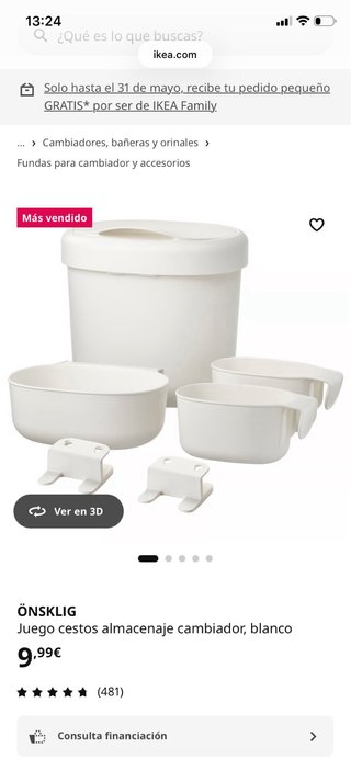 Cambiador/librería SMÅGÖRA blanco