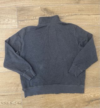 Nike Vintage Jacket Black XL Cotton Blend Full Zip