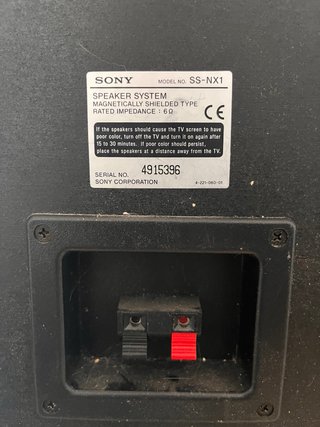Equipo Hifi Amplificador Sanyo y Altavoces Sony