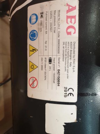 Compresor de Aire AEG 24L