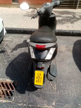 Piaggio Zip 49cc Scooter Automática Negra