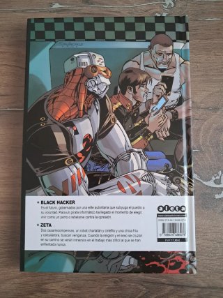 Cómic Black hacker + Zeta