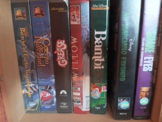 Film VHS in vendita per unità