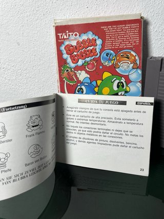 Bubble Bobble NES Taito