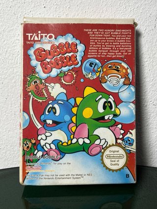 Bubble Bobble NES Taito