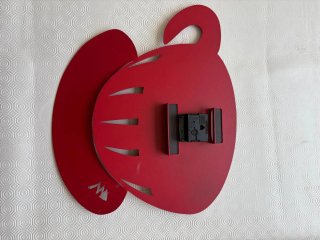 Reloj de pared Pausa Taza Roja