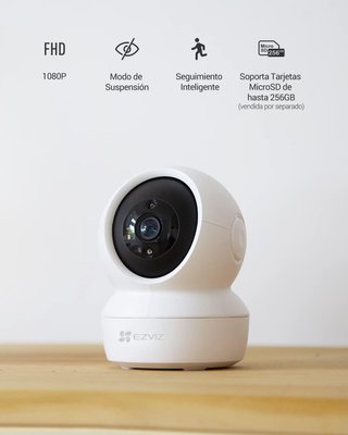 Kit 2 Cámaras Vigilancia WiFi Interior EZVIZ