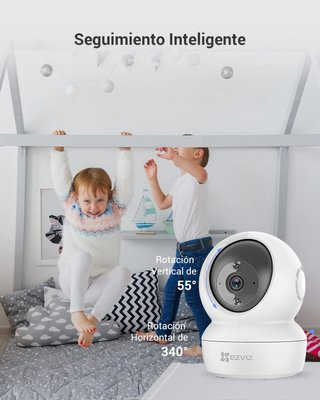 Kit 2 Cámaras Vigilancia WiFi Interior EZVIZ