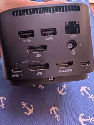 HP Thunderbolt Dock 120W G4
