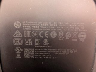 HP Thunderbolt Dock 120W G4