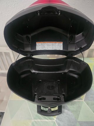Baul Yamaha maleta moto topcase cofre top case