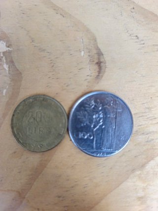 Lotto 8 Monete Italiane Vintage Rare