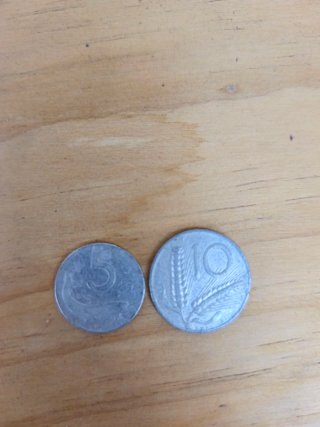 Lotto 8 Monete Italiane Vintage Rare