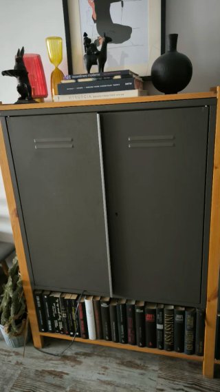 4 Muebles de almacenaje Ikea Metal Madera