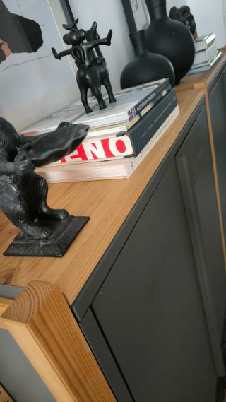 4 Muebles de almacenaje Ikea Metal Madera