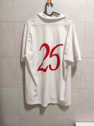 Camiseta Retro Sevilla FC Joma Blanca. Final UEFA