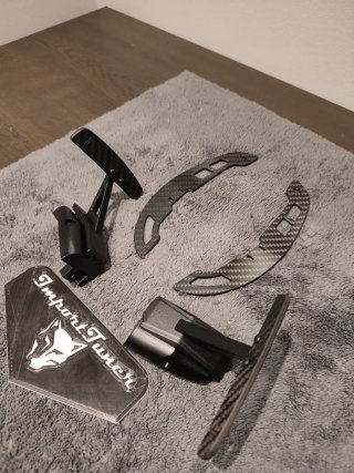 Levas cambio carbono magnéticas Porsche 911 992