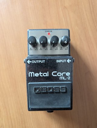 Boss ML-2 Metal Core Distorsión Pedal