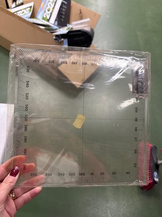 Transportador náutico transparente Diaspongo de 30