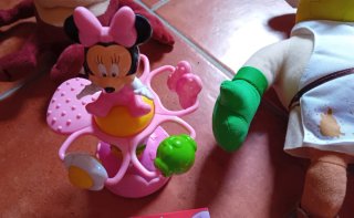 Lote de 9 muñecos de peluche y figuras