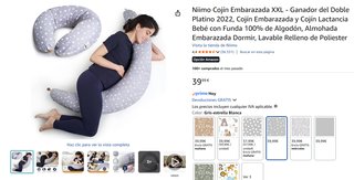 Cojín embarazada / Lactancia XXL