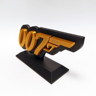 Logo 007 - James Bond - 3D