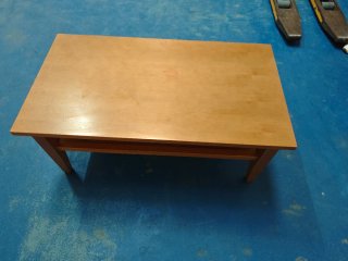 Mesa centro elevable madera